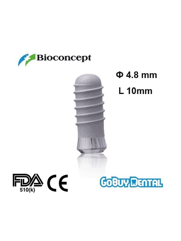 Straumann Compatible Standard Plus Implants Ф 4.8 mm- L 10mm (Regular Neck  Ф 4.8 mm) 