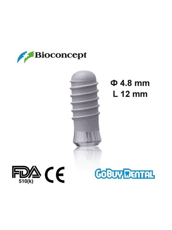 Straumann Compatible Standard Plus Implants Ф 4.8 mm- L 12mm (Regular Neck  Ф 4.8 mm) 