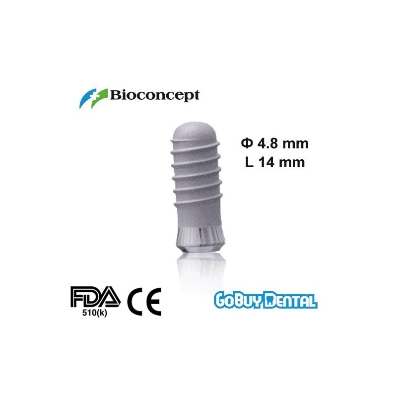 Straumann Compatible Standard Plus Implants Ф 4.8 mm- L 14mm (Regular Neck  Ф 4.8 mm) 
