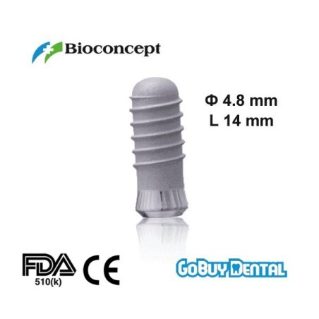 Straumann Compatible Standard Plus Implants Ф 4.8 mm- L 14mm (Regular Neck  Ф 4.8 mm) 