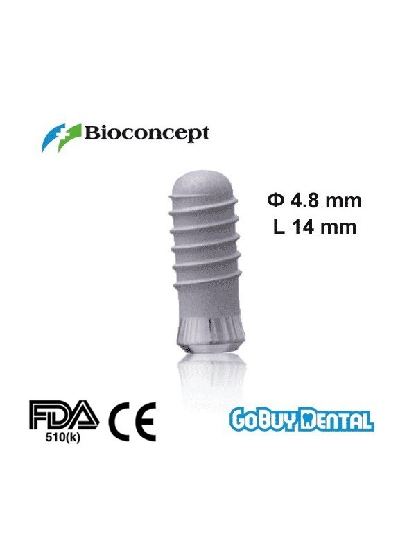 Straumann Compatible Standard Plus Implants Ф 4.8 mm- L 14mm (Regular Neck  Ф 4.8 mm) 