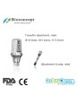 Bioconcept Hexagon NC transfer abutment φ4.5mm, gingival height 1mm, height 5.5mm