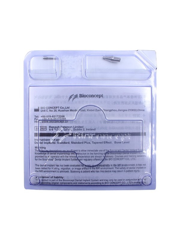 Bioconcept Hexagon NC transfer abutment φ4.5mm, gingival height 4mm, height 5.5mm