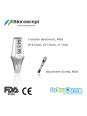 Bioconcept Hexagon mini transfer abutment φ4.5mm, gingival height 5mm, height 7mm