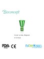 Bioconcept Hex Taperd Bone Level Regular Cover Screw, Height 0.4mm(322010)