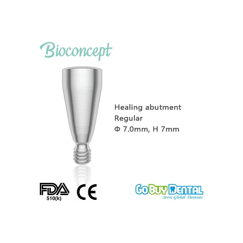 Bioconcept RC healing cap φ7.0mm, height 7mm