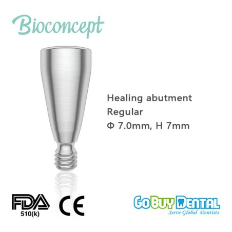 Bioconcept RC healing cap φ7.0mm, height 7mm
