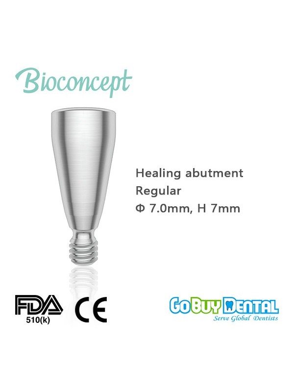Bioconcept RC healing cap φ7.0mm, height 7mm