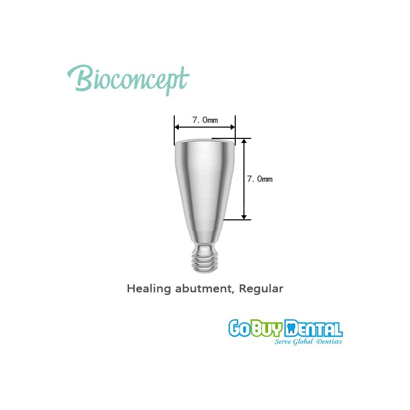 Bioconcept RC healing cap φ7.0mm, height 7mm