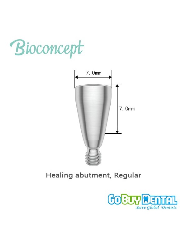 Bioconcept RC healing cap φ7.0mm, height 7mm