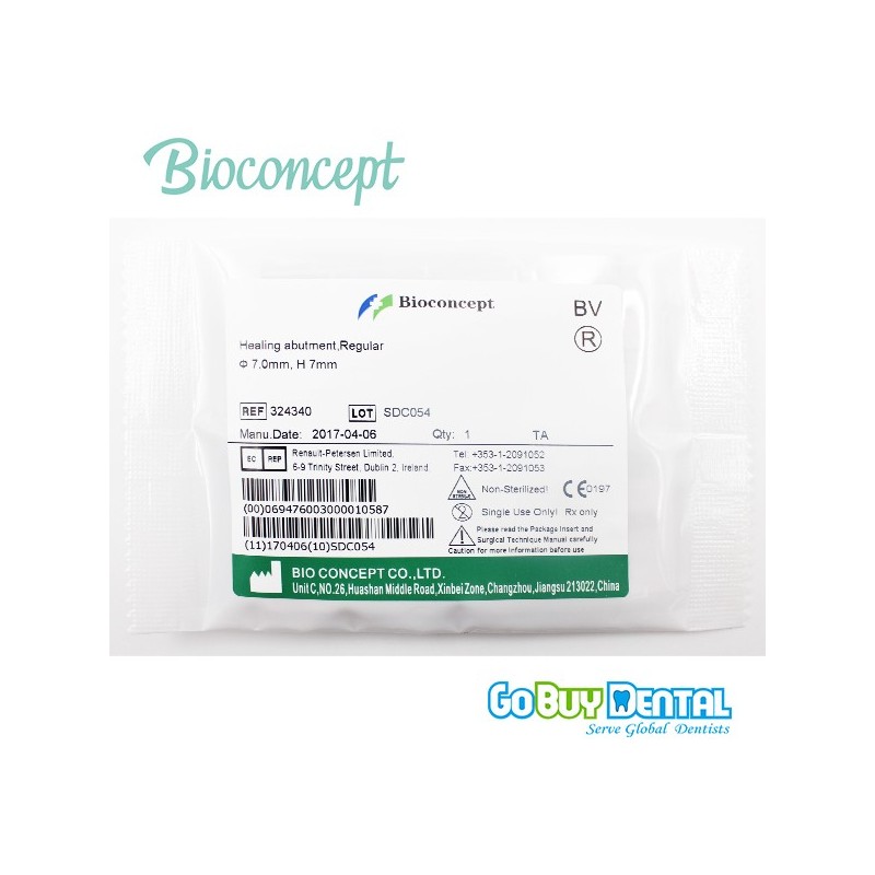 Bioconcept RC healing cap φ7.0mm, height 7mm