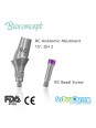 Straumann compatible RC Anatomic Abutment,15°, Gingival Height2.0mm