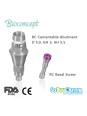 RC Cementable abutment, Ø 5.0mm, Gingiva height 3mm, Abutment Height 5.5mm