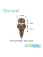 Bone level RC Cementable.Abutment, D 6.5mm ,GH 3mm, AH 5.5mm