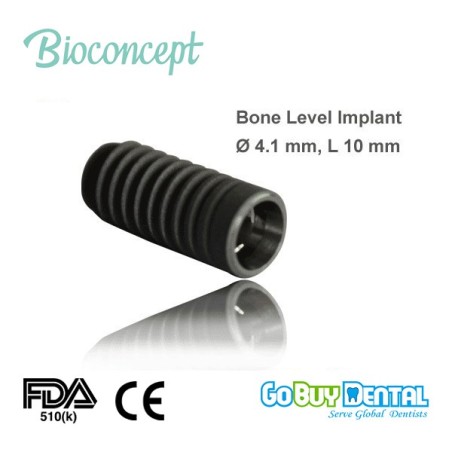 Straumann Compatible Bone Level Implant Ø 4.1 mm, L 10 mm (RC)
