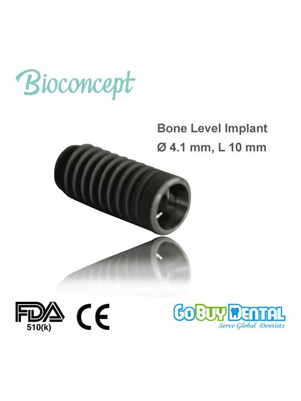 Straumann Compatible Bone Level Implant Ø 4.1 mm, L 10 mm (RC)