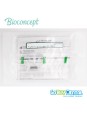 Bioconcept Hex mini temporary abutment φ4.0mm, gingival height 1mm, height 10mm