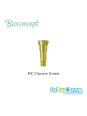 Straumann compatible NC Closure Screw, Height 0(121010)