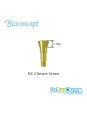 Straumann compatible Bone Level Implants NC Closure Screw, height 0.5mm
