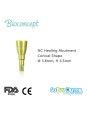 Straumann compatible NC Healing Abutment, conical, Edit: NC Healing Abutment, conical, 