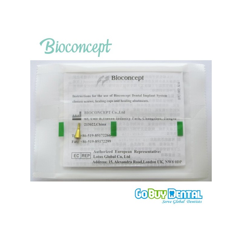 Straumann compatible NC Healing Abutment., conical, Diameter 4.8, Height 5
