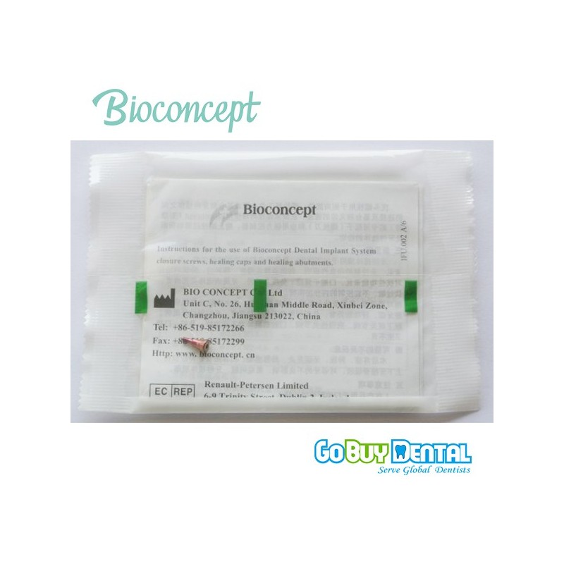 Straumann Bone Level Compatible RC Healing Abutment., conical, Diameter 4.5, Height 2