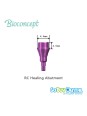 Straumann compatible RC Healing Abutment, bottle shape, Ø4.4mm, H 4mm