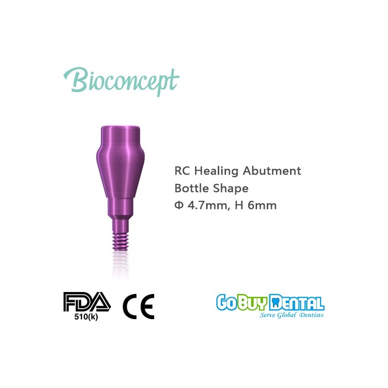 RC Healing abutment(bottle) D4.7mmH6mm