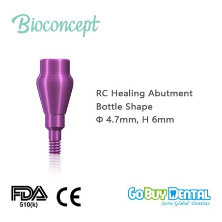 RC Healing abutment(bottle) D4.7mmH6mm