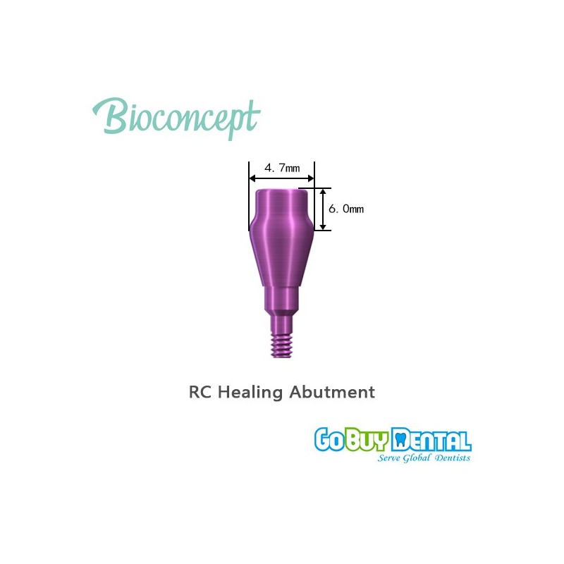 RC Healing abutment(bottle) D4.7mmH6mm