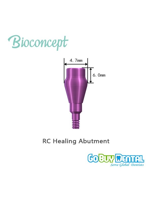 RC Healing abutment(bottle) D4.7mmH6mm
